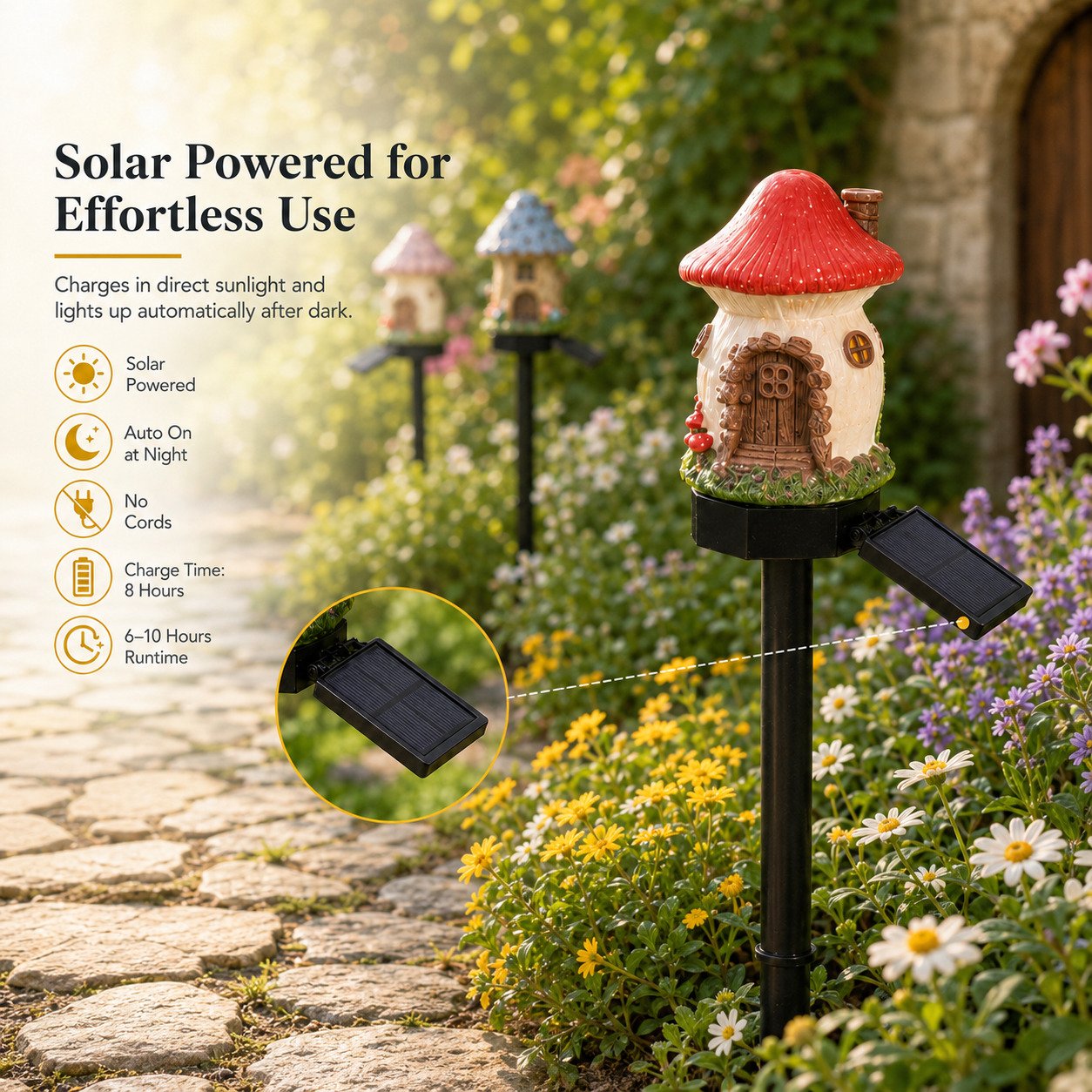 Enchanted Garden Lamps — Warm Glow, Pure Magic