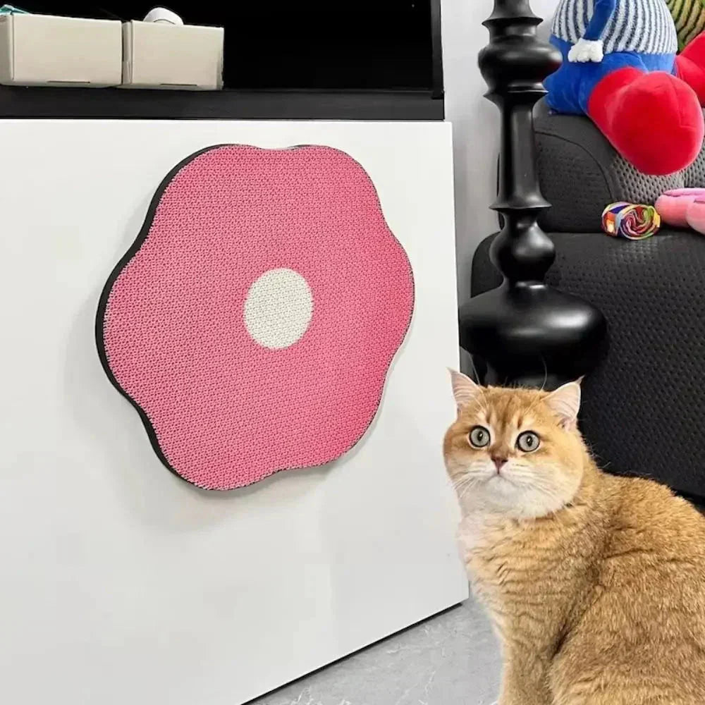 Floral Scratching Paradise – Protect Furniture, Delight Cats