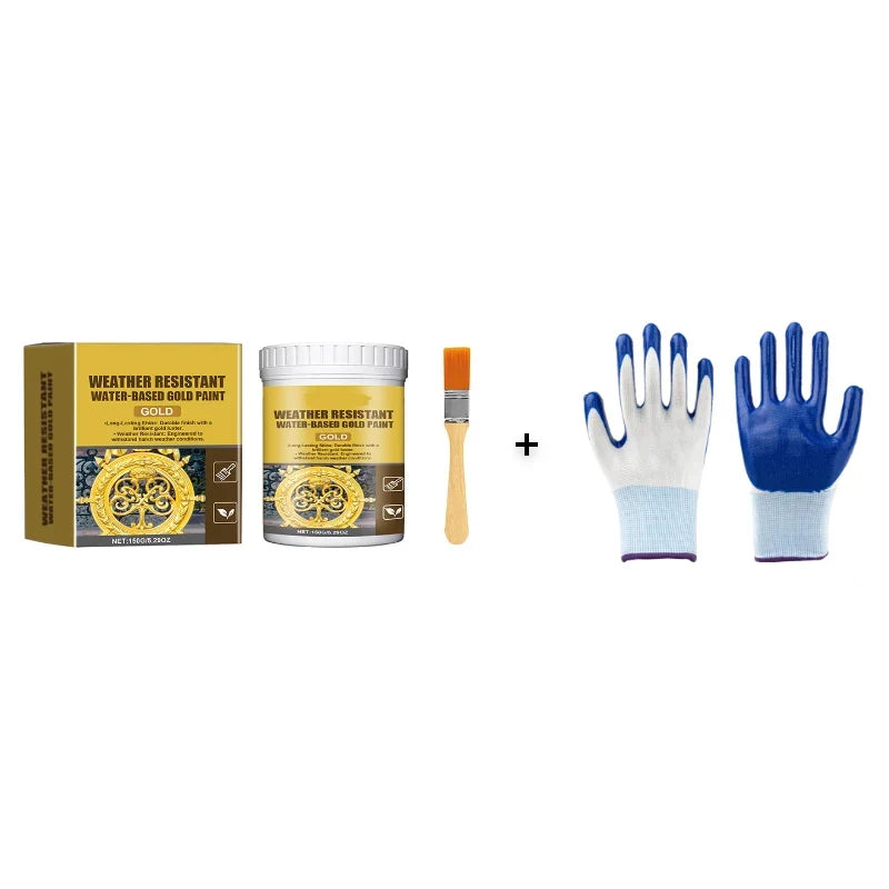 Luminous Gold Paint — Dazzle Every Surface