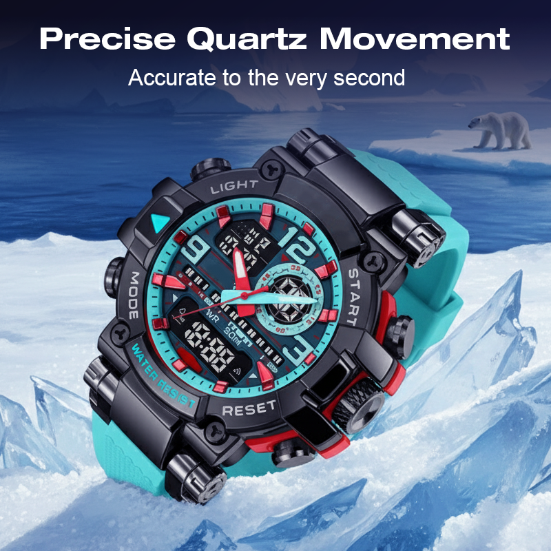 TitanVibe Digital Watch — Master Every Moment