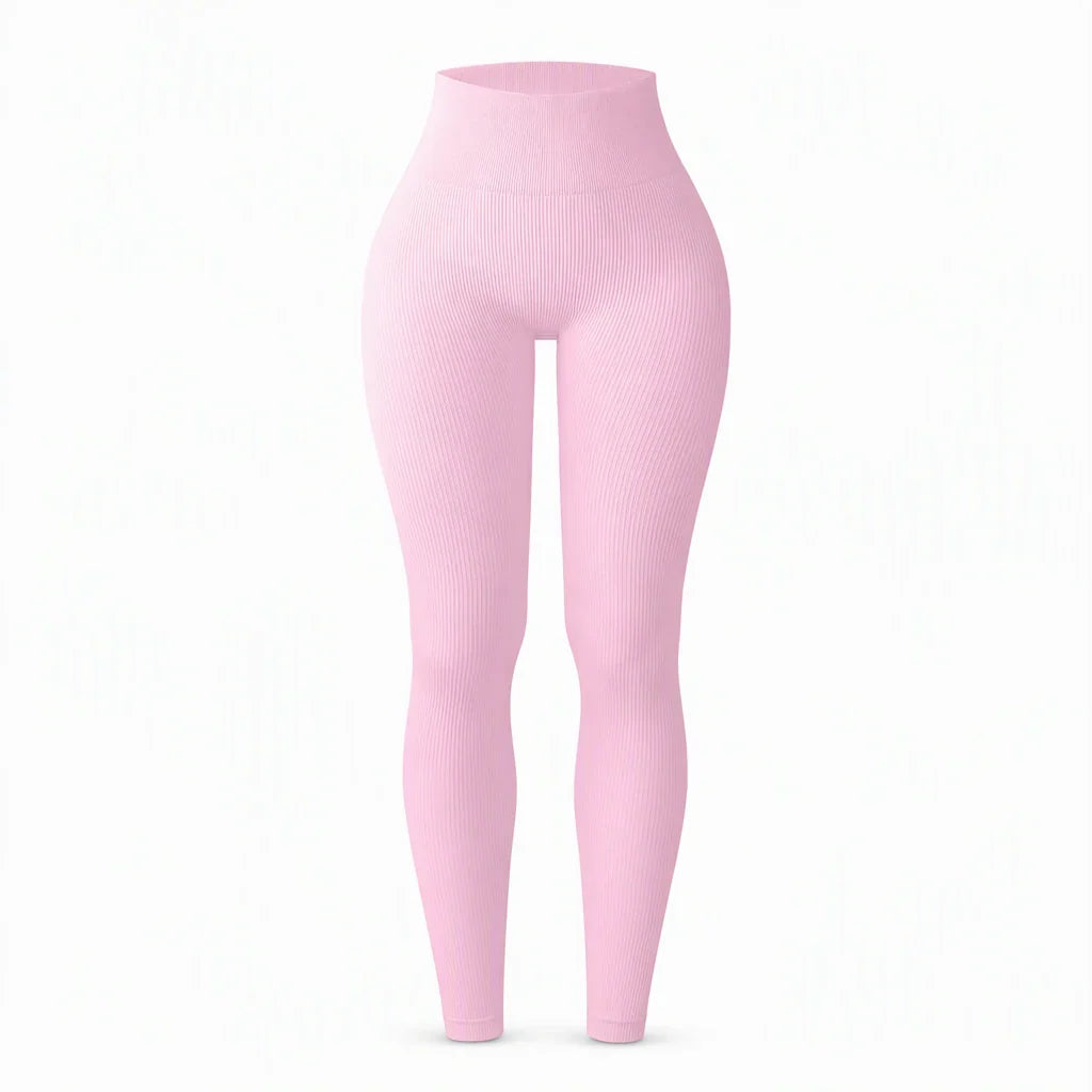 Lina — Seamless Yoga Leggings with High-Waist Support