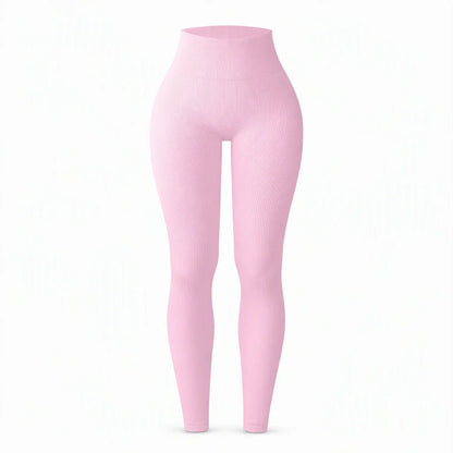 Lina — Seamless Yoga Leggings with High-Waist Support