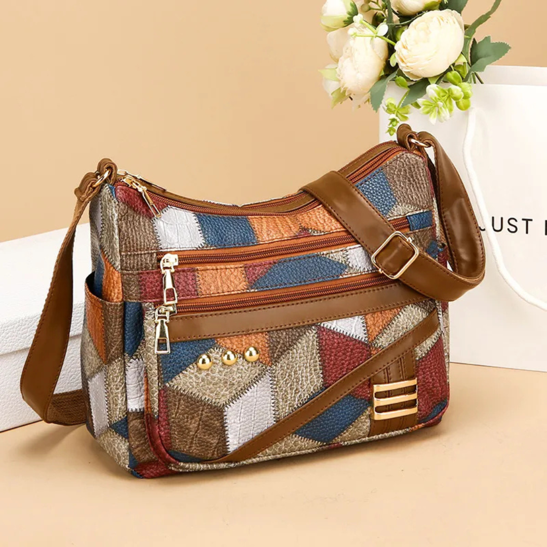 Elise – Soft Leather Bag with Adjustable Shoulder Strap