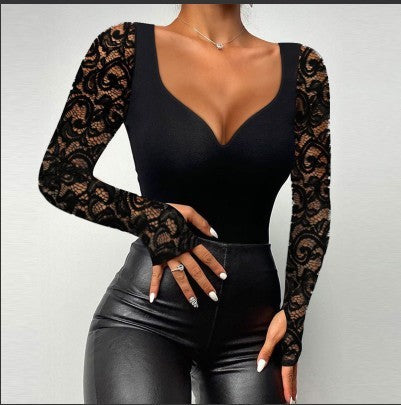 Heidi — Elegant Black Top | 50% OFF