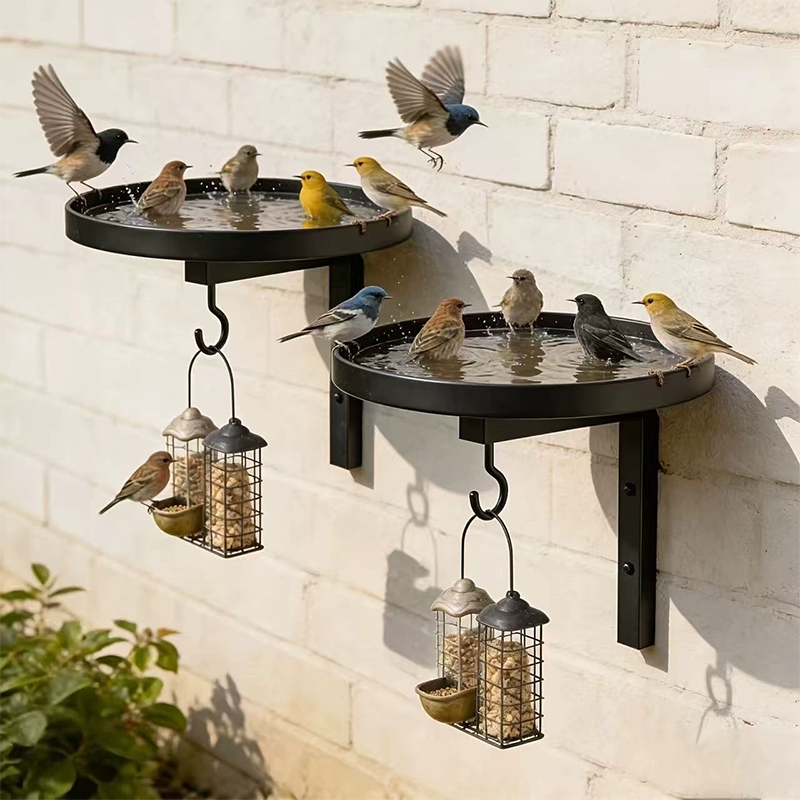 Wall-Mounted Bird Bath – Invite the Joy of Nature