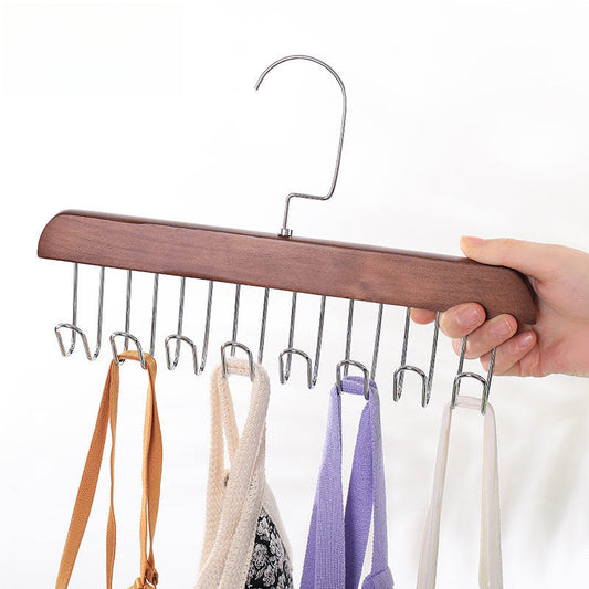 Timeless Wood & Steel Multi Hook Holder – Instant Order, Effortless Elegance