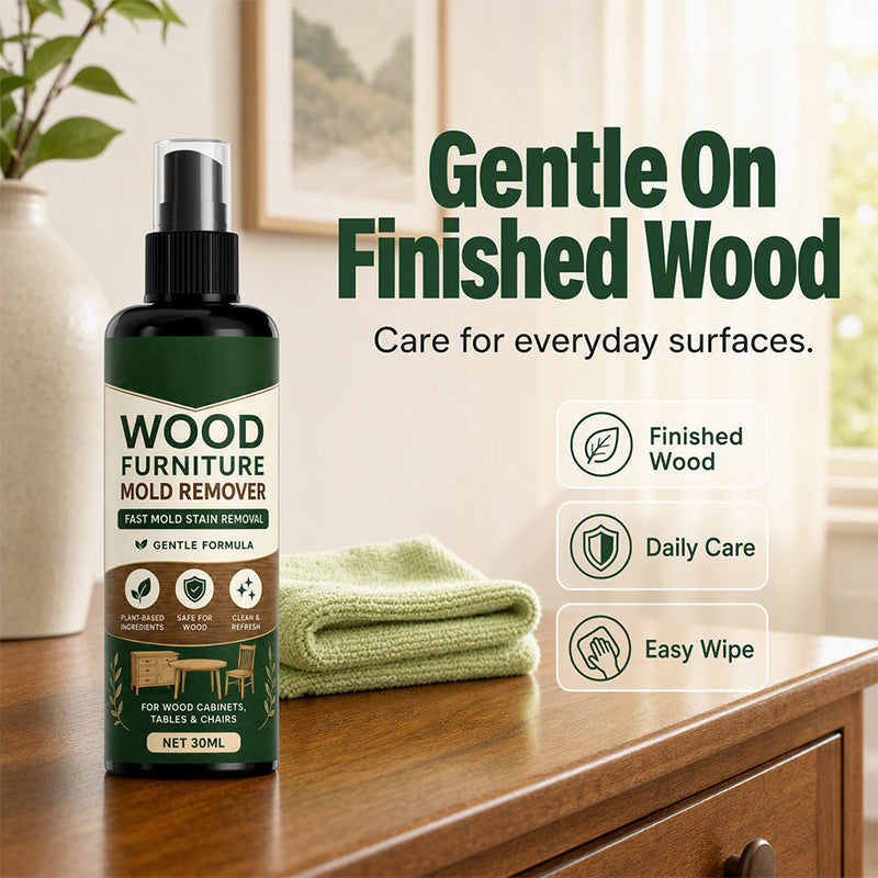RevitaWood Mold Remover Spray — Instantly Restore Wood Beauty