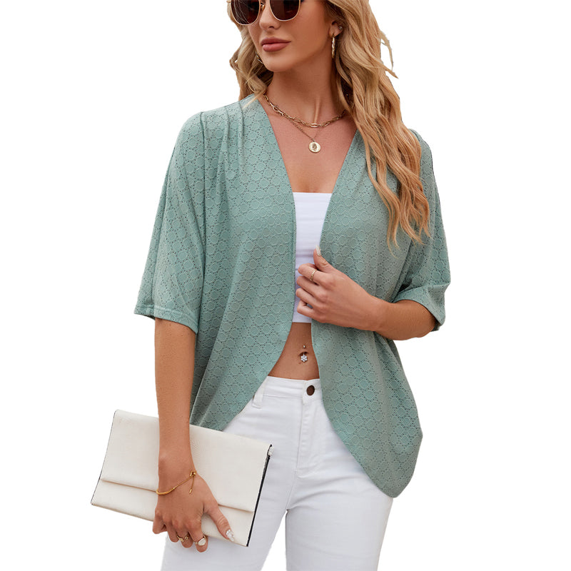 Serena – Women's cardigan with soft, mid-length sleeves for all-year round