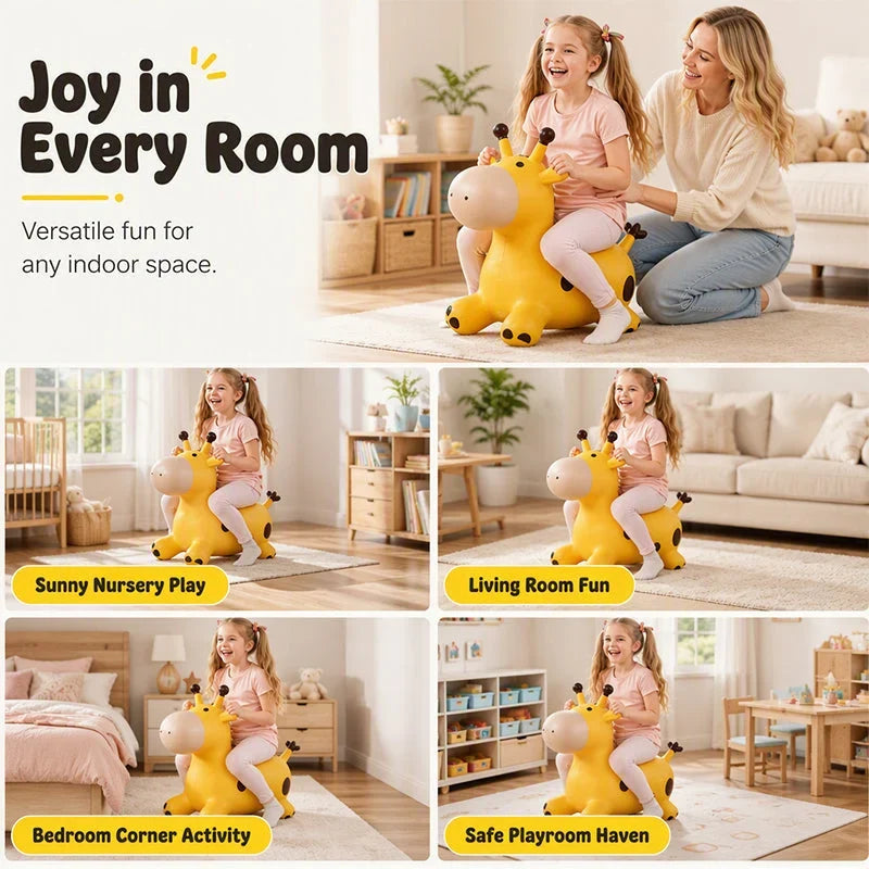 Bounceroo Giraffe — Boost Balance, Joy, Strength