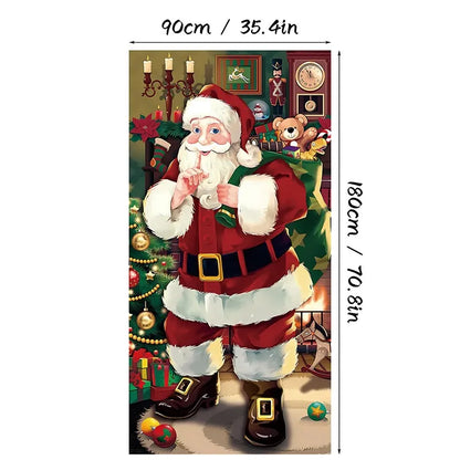 Holiday Door Cover — Instant Festive Joy