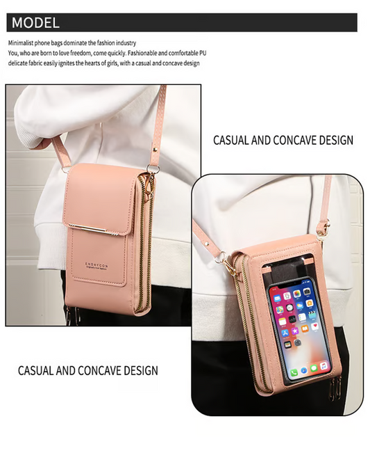 Ava — Lightweight Waterproof Crossbody Phone Bag