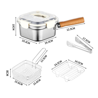 CrispSure Square Deep Fryer — Healthier, Crispy, Fresh