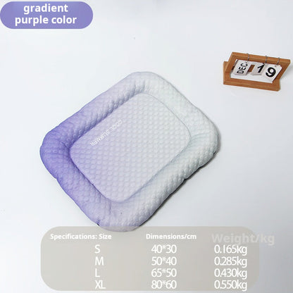 Ice Silk Pet Cooling Mat — Instant Cooling, Endless Comfort
