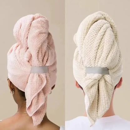 VelvetWave Hair Wrap — Dry Faster, Feel Amazing