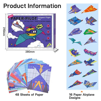 AeroCraft Pro — Kids Paper Airplane Set | 50% OFF