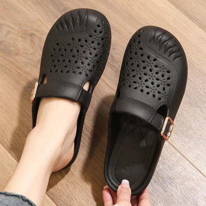 Sophia — Lightweight Breathable Slip-On Clogs with Support