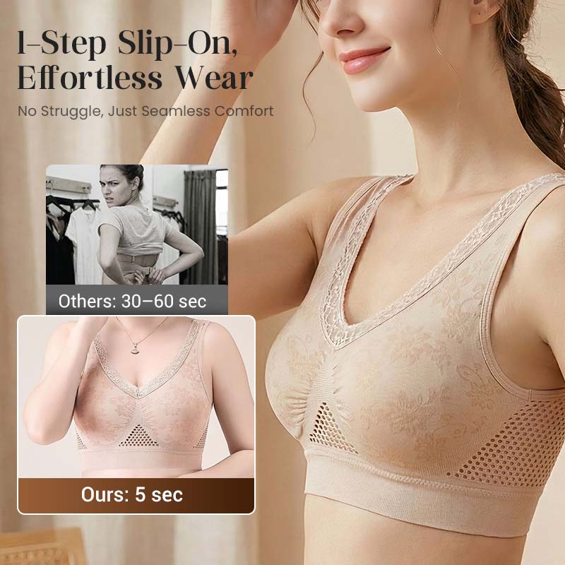 Ava – Pure Cotton Lift Bra with Soft Comfort