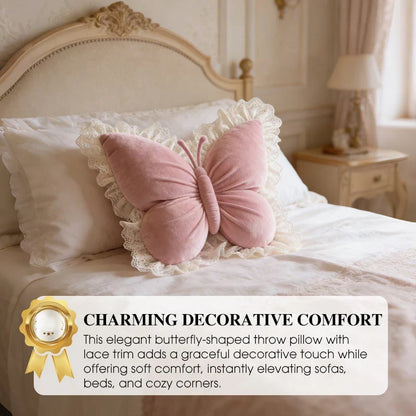 Butterfly Pillow — Instant Cozy Elegance