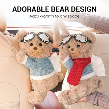 Bear with Red Scarf – Cozy Comfort Within Reach