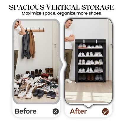 StrideNest Shoe Organizer — Transform Chaos into Calm