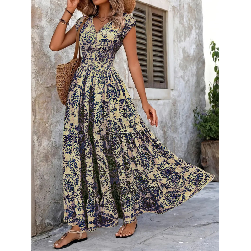 Clara — Floral Elegance Dress | 50% OFF