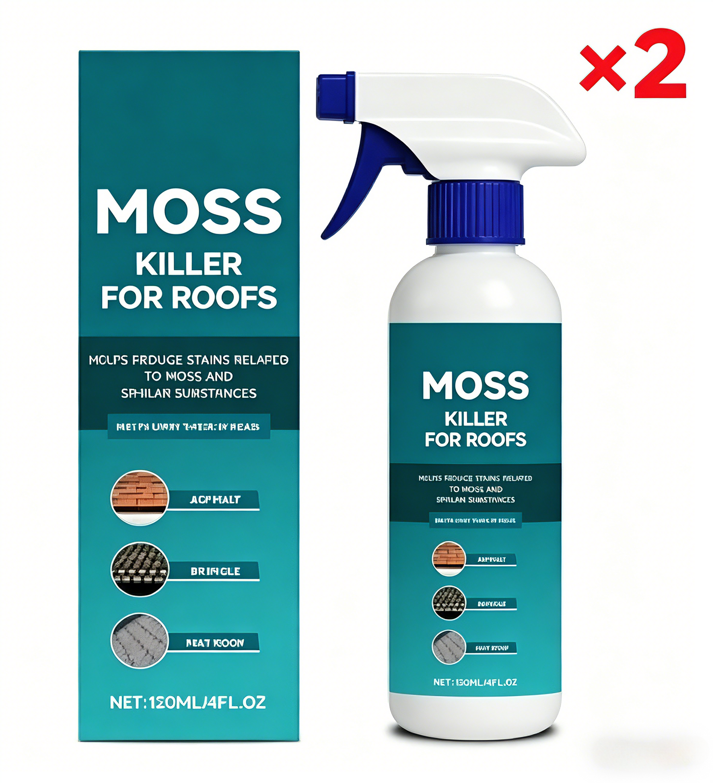MossAway Pro — Roof Cleaner | 1+1 FREE