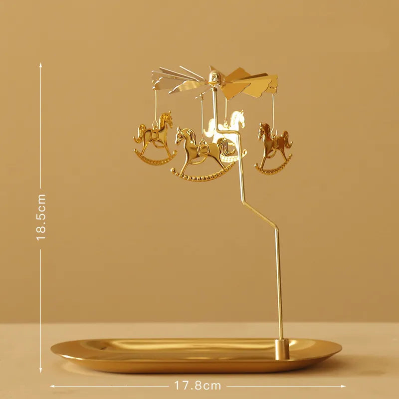 LumaTide Candle Spinner — Mesmerize With Warmth