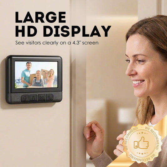 SecureVista — Smart HD Video Doorbell | 50% OFF