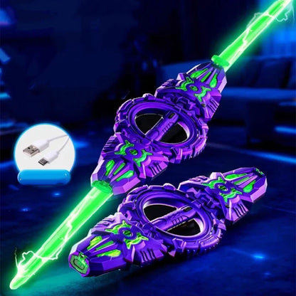 XyraBlaze Rechargeable Double-Blade Sword — Ignite Wild Imagination