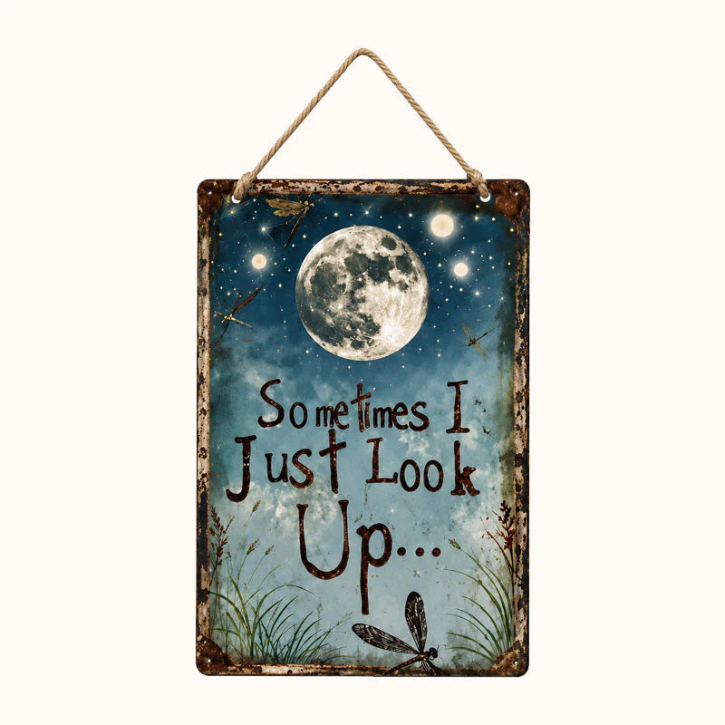 "Sometimes I just look up ..." — Peaceful nights, endless calm