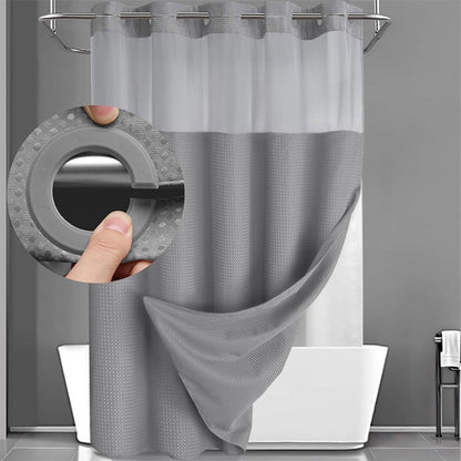 Shower Privacy Curtain — Keep Dry, Brighten Mood
