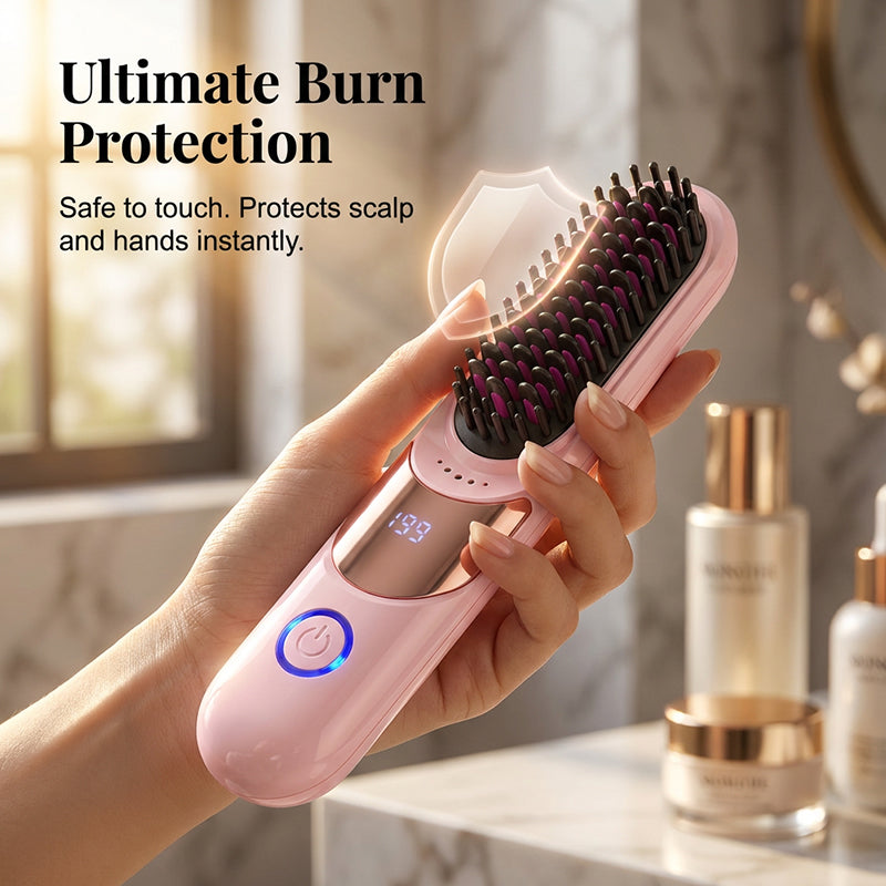 RadiantSilk Ion Brush – Smooth, Shiny, Effortless Hair