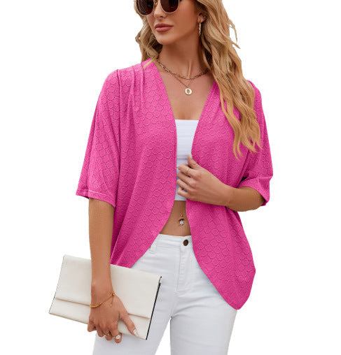Serena – Women's cardigan with soft, mid-length sleeves for all-year round