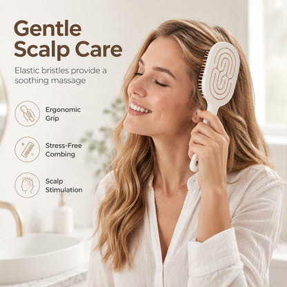 HairbrushPro — Self-Cleaning Detangling Hair Brush | 1+1 FREE