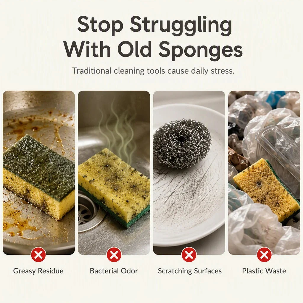 FruitBurst Sponge — Effortless Clean, Happy Hands