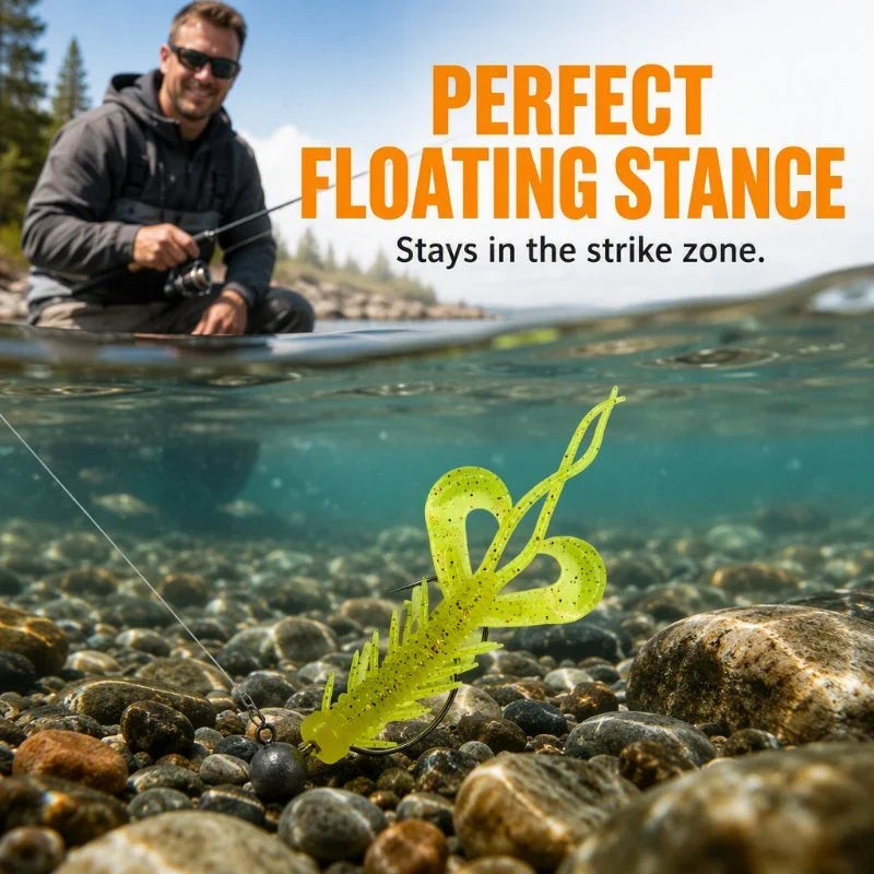 HydroGlide Shrimp Lures — Hook Fierce Fighting Fish