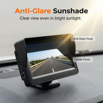 VisiGuard 4.3” Car Monitor – Drive Safer, Enjoy More