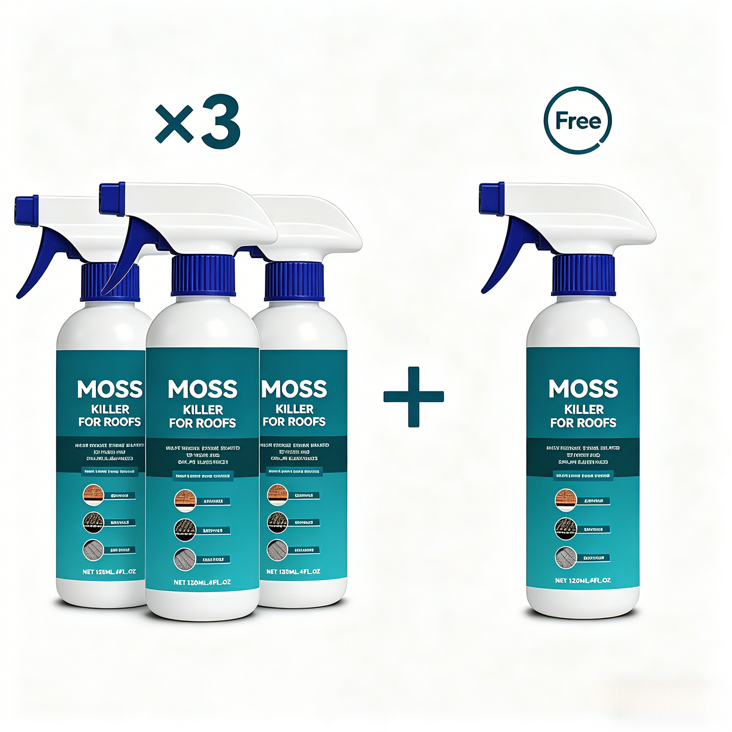 MossAway Pro — Roof Cleaner | 1+1 FREE