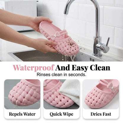 Rose — Women’s Breathable SoftGrip Slippers for Comfort