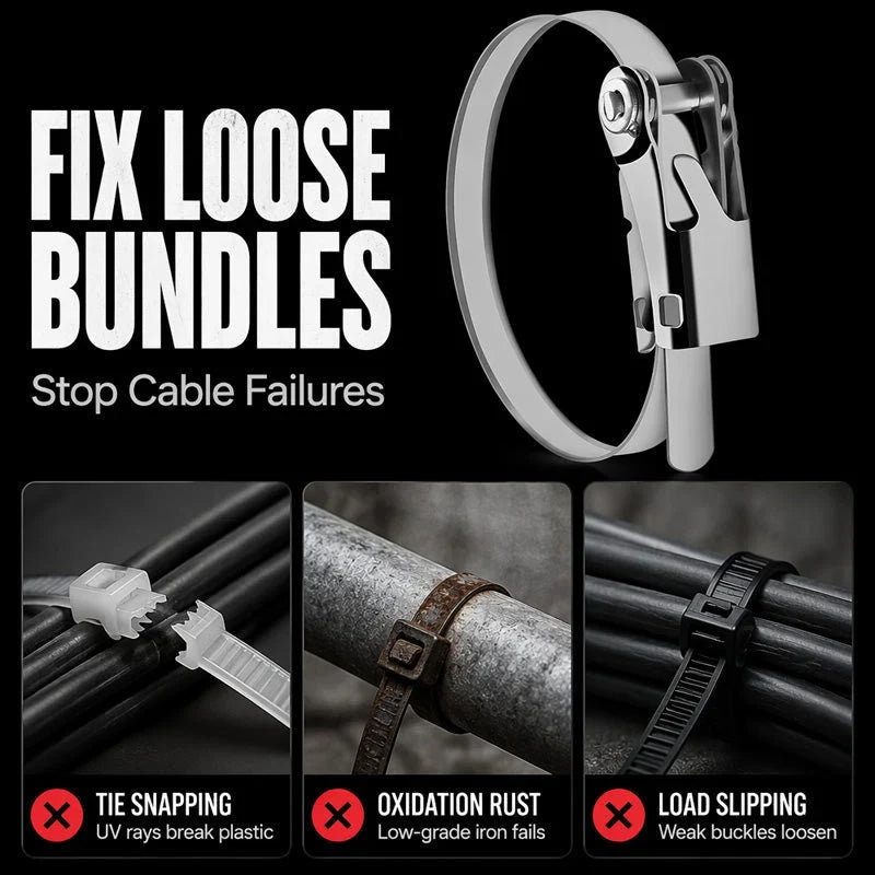 Stainless Steel Cable Ties — Grip Tight, Worry Less