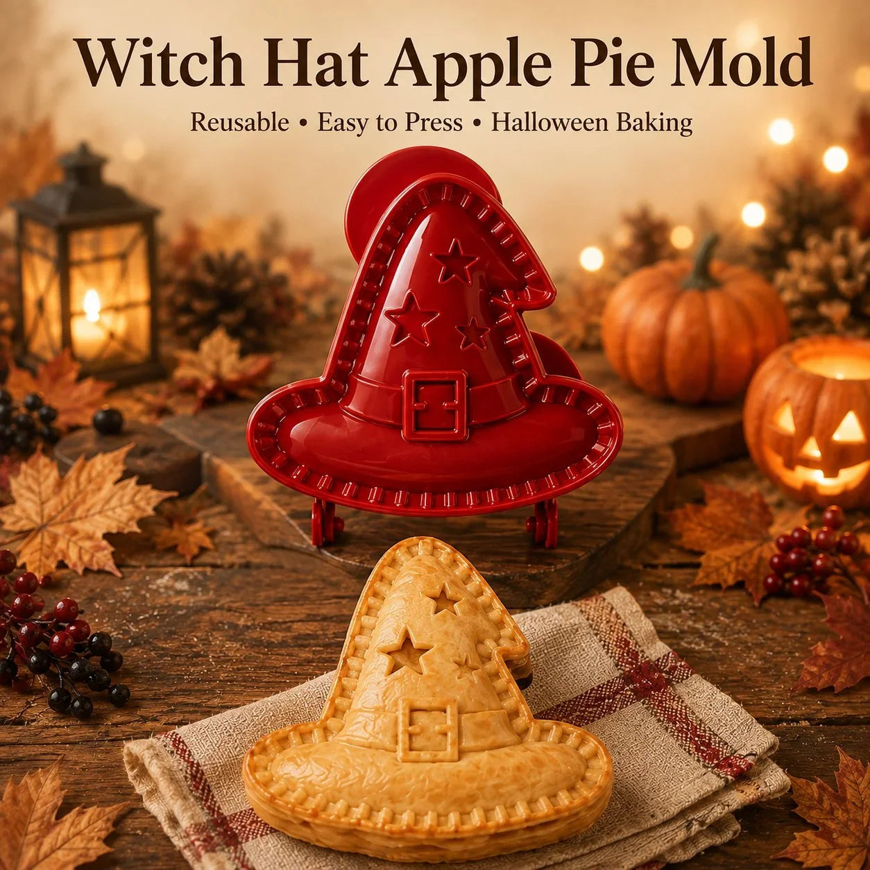 SpookEase — Halloween Mini Pie Mold Set | 1+1 FREE
