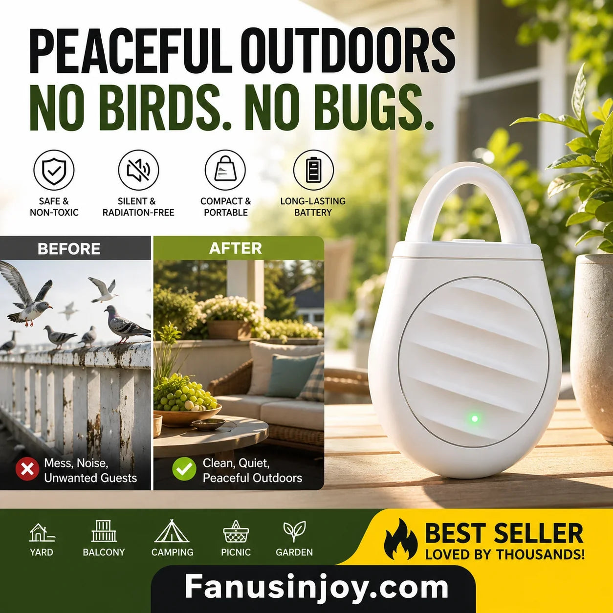 AeroGuard — Peaceful Pest-Free Protection