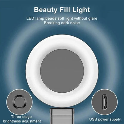 Spotlight Selfie Stick — Capture Perfect Radiance