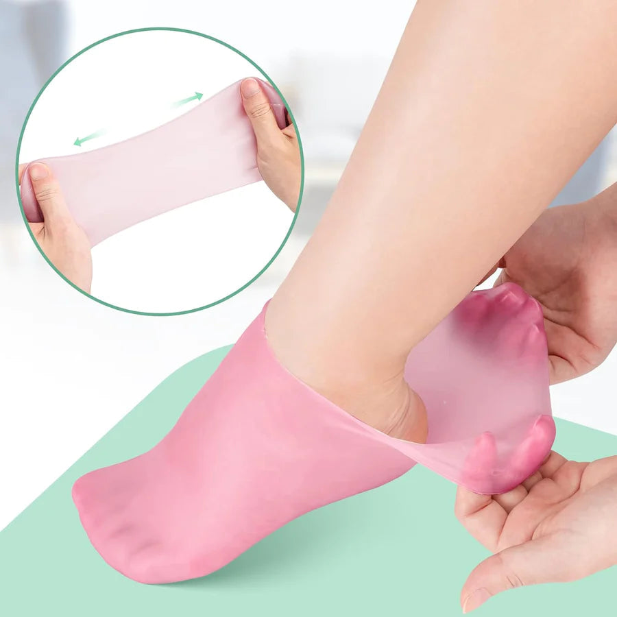 HyperSilk Moisturizing Socks — Soften, Heal, Pamper
