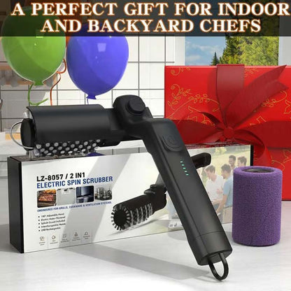 GrimeCrusher Grill Brush – Effortless Cleaning, Relaxed BBQ