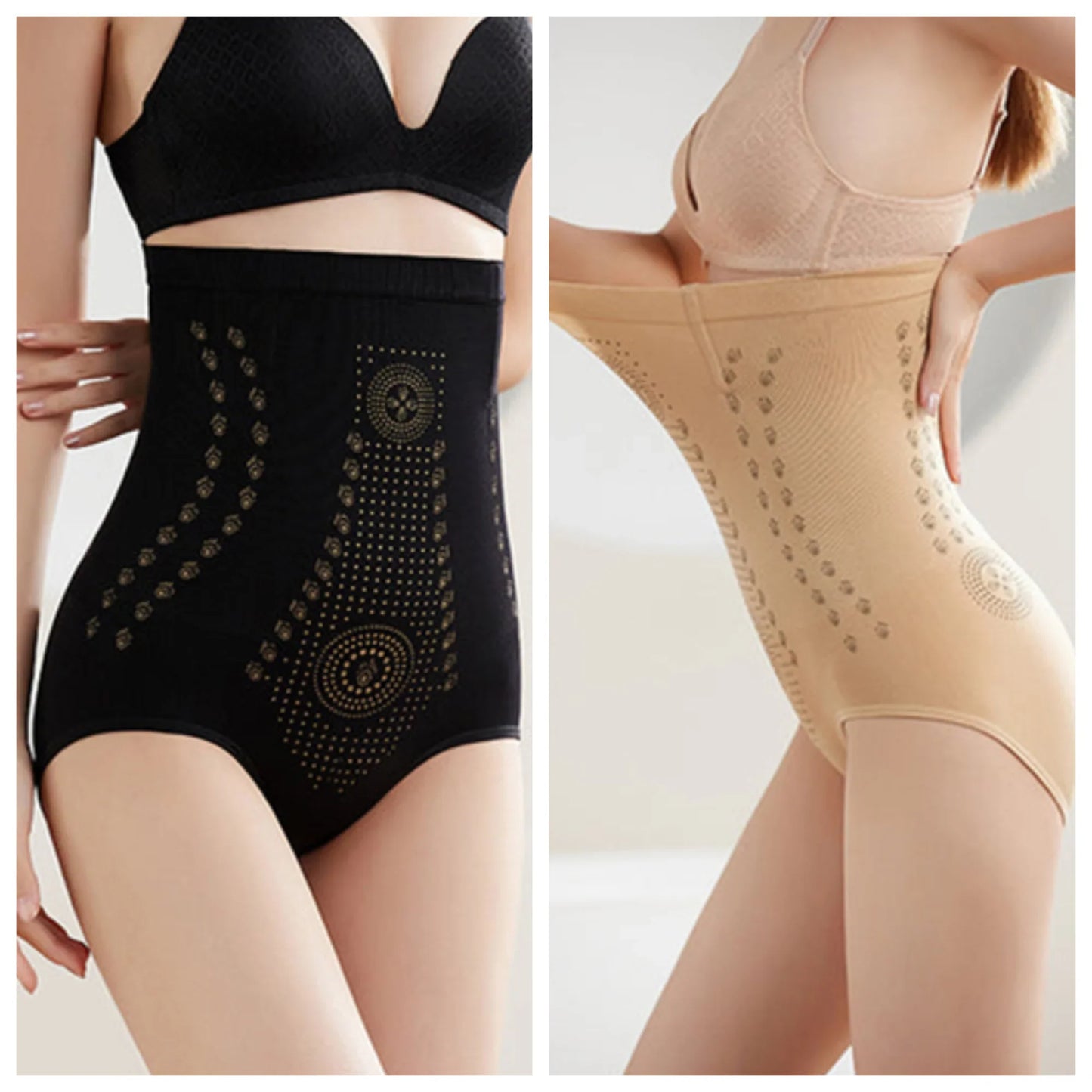 Silkia — Women's Seamless Waist Shaper with Fat-Burning Fiber