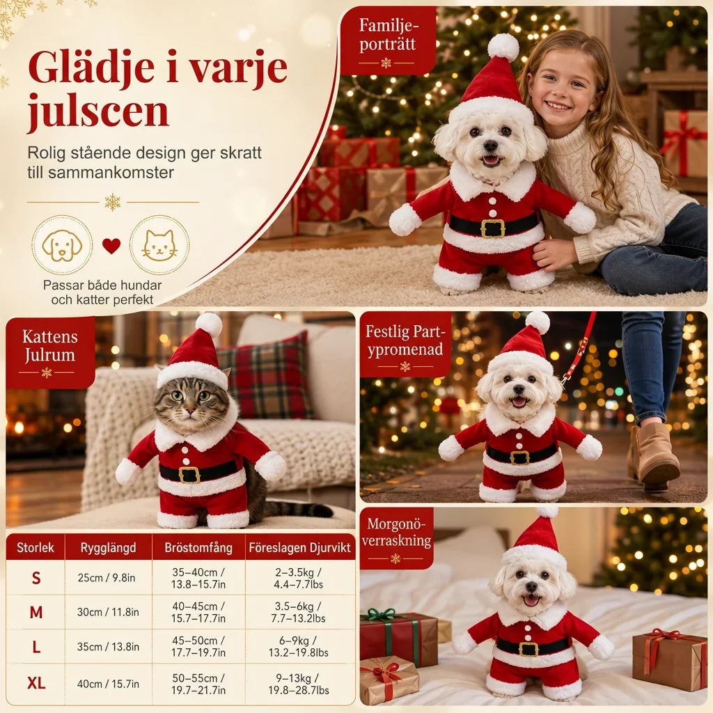 Pet Santa Suit — Cozy Comfort, Endless Charm