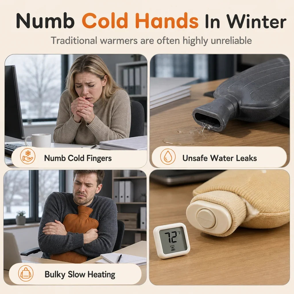 Elektrische handwarmer — Houd je vingers lekker warm