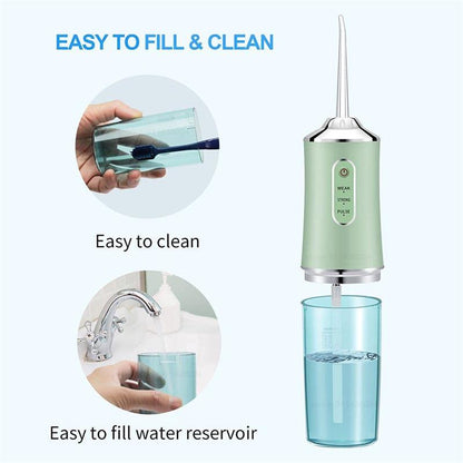 HydraPearl — Portable Water Flosser | 50% OFF