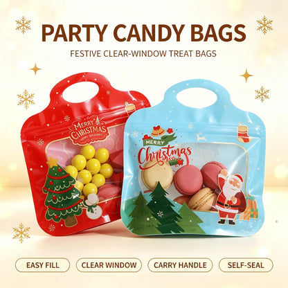 BrilliantBag Clear-Window Treat Bags — Showcase Joy Effortlessly